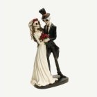 Día de los Muertos Brudpar Skulptur