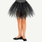 Glittrande Tutu Tyllkjol Barn Svart