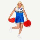 Manlig Cheerleader Maskeraddräkt
