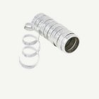 Metalliska Serpentiner Silver