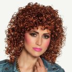 80-tal Lockig Peruk Brun