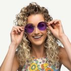 Hippie XL Partyglasögon Lila