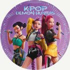 K-Pop Demon Hunters® Papperstallrikar