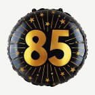 85 År Golden Celebrations Folieballong
