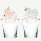 Enhörning & Regnbåge Drinkmarkörer