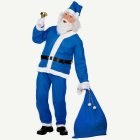 Blå Jultomte Maskeraddräkt