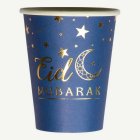 Eid Mubarak Pappmuggar Blå