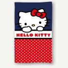 Hello Kitty® Strandhandduk Röd/Blå