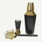 Shaker Barset Svart/Guld