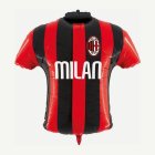 AC Milan® tröjformad folieballong