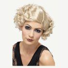 Kort Charlestonperuk Blond