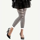 Randiga Leggings Svart/Vit