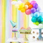 Glitterdraperi Multifärgat Pastell