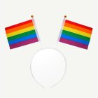 Prideflagga Hårband