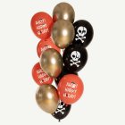 Pirat Happy Birthday Latexballonger