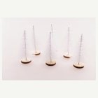 Mini Glittergranar Vit