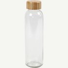Glasflaska Bambulock