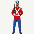 Kunglig Soldat Maskeraddräkt Röd