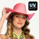 UV Cowboyhatt Rosa