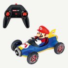 Super Mario® Mach 8 Radiostyrd Bil Blå