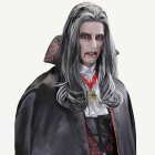 Viktoriansk Vampyr Peruk