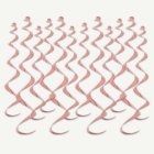 Metalliska Swirls Roséguld