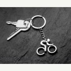 Cyklist Nyckelring