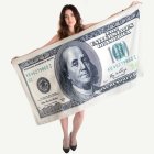 100 Dollar Sedel Strandhandduk