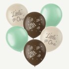 Blooming Little One Latexballonger Mint/Brun/Crème