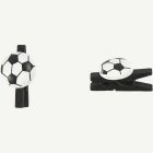 Fotboll Klädnypor Svart