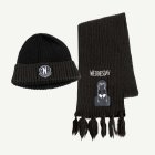 Wednesday® Mössa & Halsduk Svart