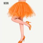 Tutu Kjol Neonorange