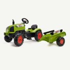 Claas® Trampbil Traktor Med Släp Grön