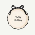Happy Birthday Rosett Papperstallrikar