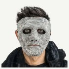 Anonym Diamantmask Silver