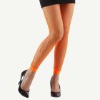 Nätleggings Neonorange