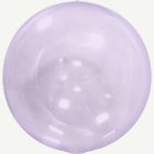Genomskinlig Rund Ballong Lila