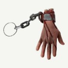 Avhuggen Hand i Kedja