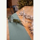 Velour Bordslöpare Blå