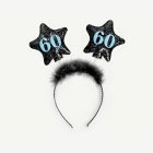 60-års Hårband Svart