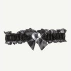 Diamant Strumpeband Svart