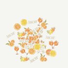 Amour Citrus Bordskonfetti