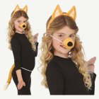 Hund Barndräkt Set Brun
