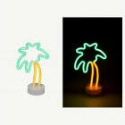 Neon Palm Lampa