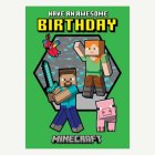 Ha En Fantastisk Födelsedag Minecraft® Födelsedagskort