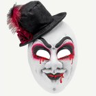 Blodig Harlekin Mask