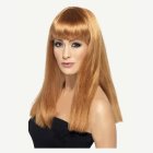 Glamourperuk Kastanj
