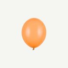 Små Ballonger Pastell Bright Orange
