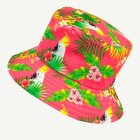 Hawaii Kakadua Bucket Hat Ljusrosa