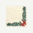 Julgrangirlang Servetter Beige